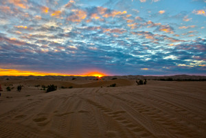dune sunset