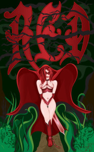 badass red riding hood
