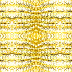 psychedelic cacti yellow