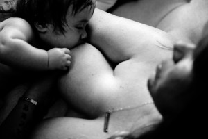 Breastfeeding Baby Boy