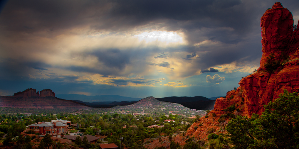 Sedona Arizona Thunderstorm