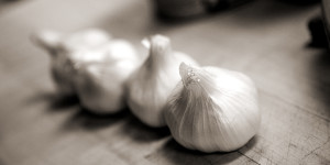 garlic as art