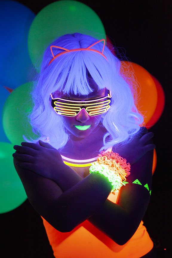 Black Light Bat Mitzvah