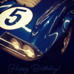 race car birthday card