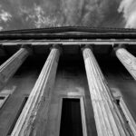 black and white a photography of philadelphia