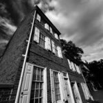 black and white a photography of Philadelphia