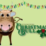 christmas bull