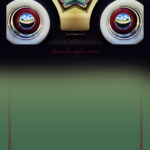 Abstract Car Calendar