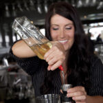 bartender pouring drink