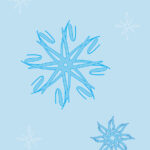 Drawing of Snowflakes