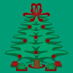 Abstract Christmas Tree