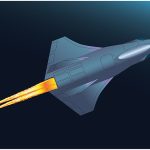 stealth fighter jet illustration
