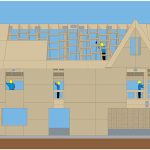 home construction drawing
