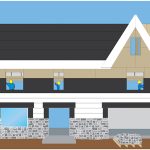 home construction illustration