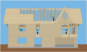 home construction drawing