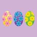 easter eggs drawing