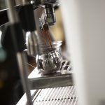 making espresso