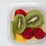 strawberries and kiwi