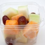grapes melon and pineapple